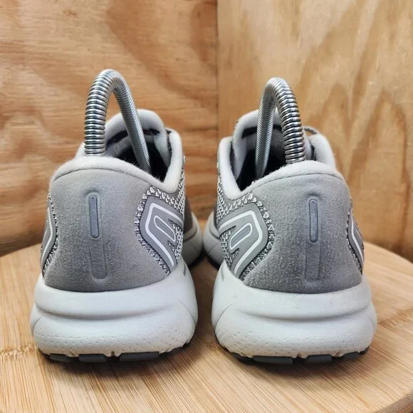 Brooks Ghost 14 Womens Gray Running Shoes Sneakers Size 7 - Picture 6 of 10
